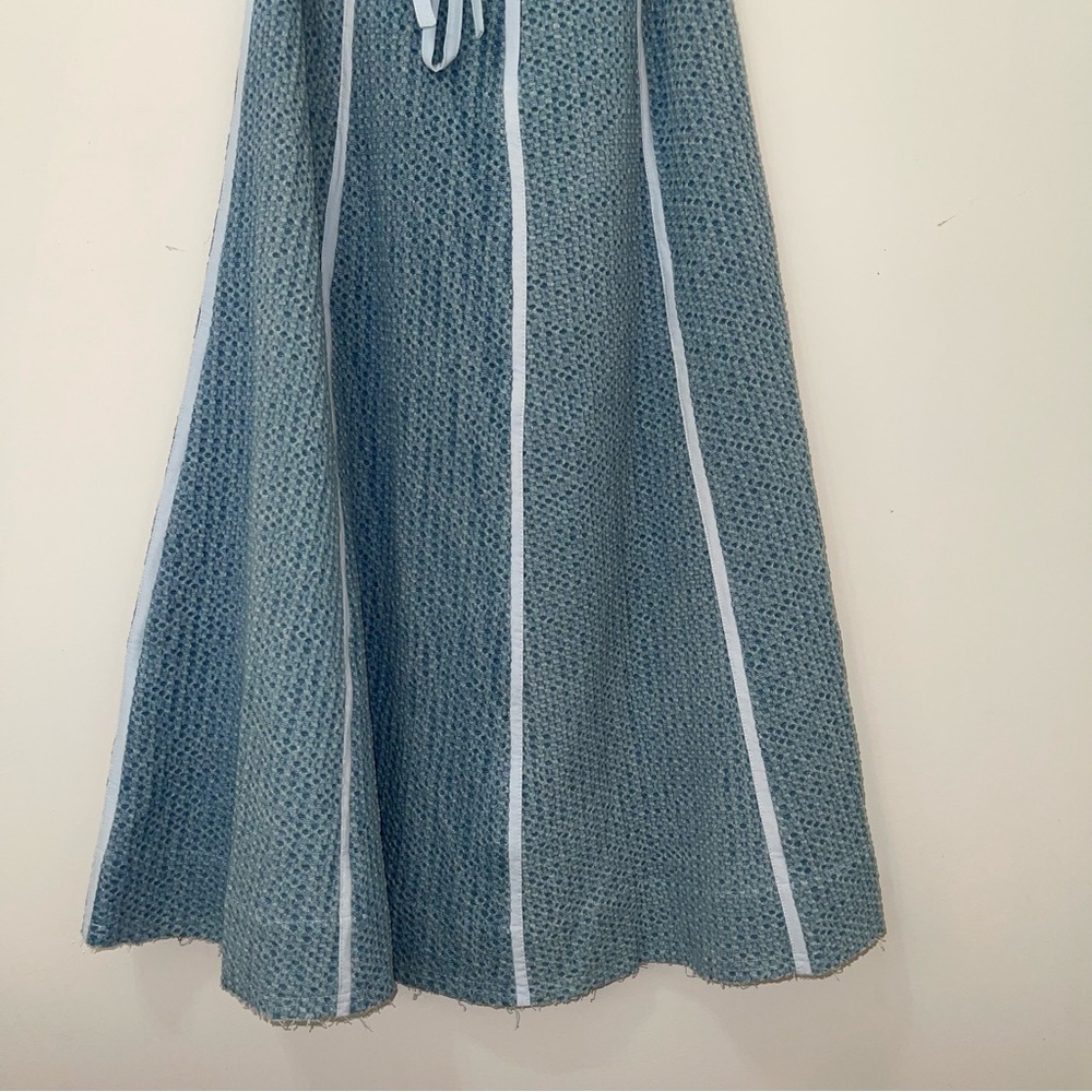 Sabina Musayev Denim Halter Maxi Gossip Dress - Picture 9 of 9